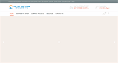 Desktop Screenshot of blueoceanbuilders.com